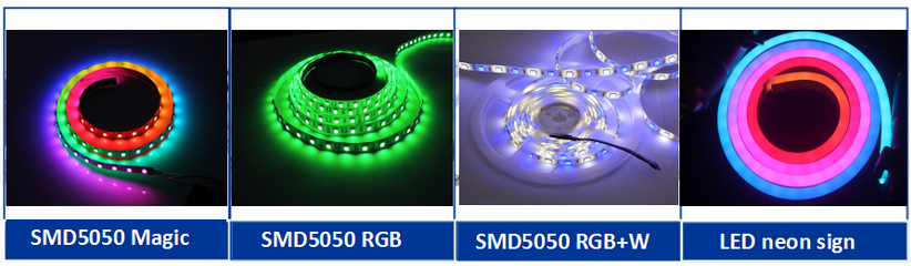 315 double color side emitting led strip