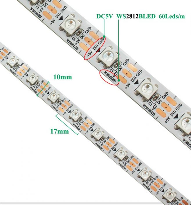 WS2812B Addressable RGB Led Strip Light – Witoptech