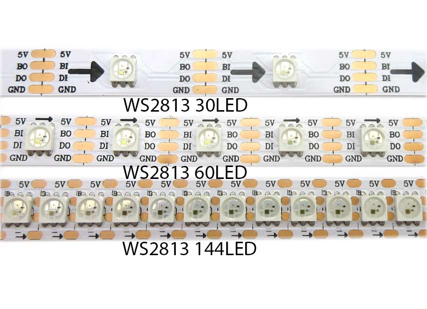 30LEDs Rgb – WS2813 LED Strip – witoptech