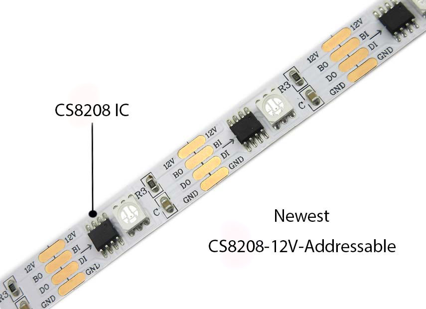 roddel picknick zonde Newest CS8208 Digital Rgb 12v Individually – Addressable Rgb LED Strip –  witoptech